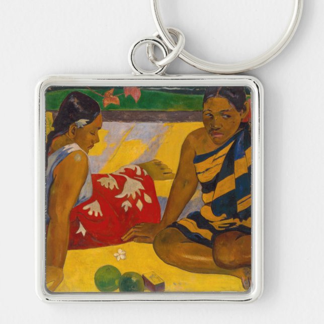 Chaveiro Paul Gauguin - Mulheres taitianas / Parau Api (Frente)