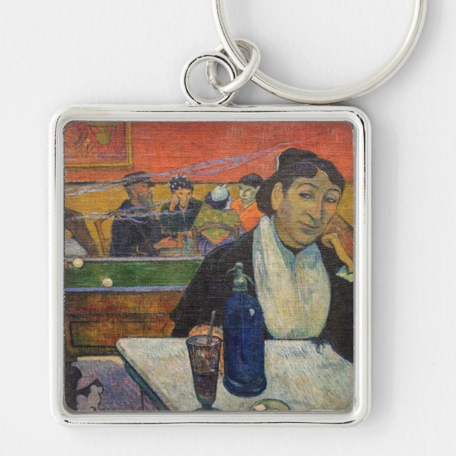 Chaveiro Paul Gauguin - O Café da Noite, Arles (Frente)