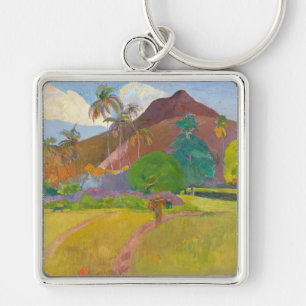 Chaveiro Paul Gauguin - Paisagem Taitiiana