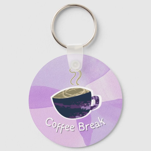 Chaveiro Pausa para Café (Frente)
