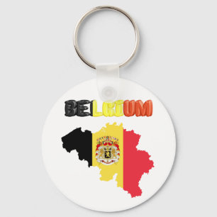 Chaveiro pavilhão nacional belga