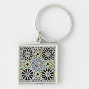 Chaveiro Pavimento de mosaico no Alhambra, 'do Arabian