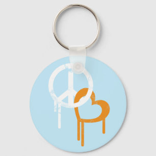Chaveiro Paz & amor