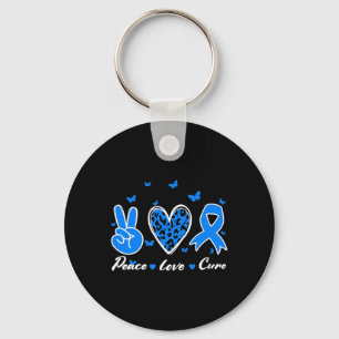 Chaveiro Paz Amor Cura Diabetes Sensibilização Mulheres Cri