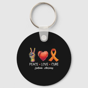 Chaveiro Paz Amor Curto Sensibilização Homens Mulheres Cria