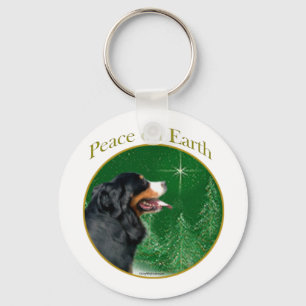 Chaveiro Paz de Cão das Montanhas Bernês