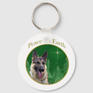 Chaveiro Paz de german shepherd