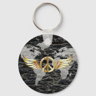 Chaveiro Paz de mundo