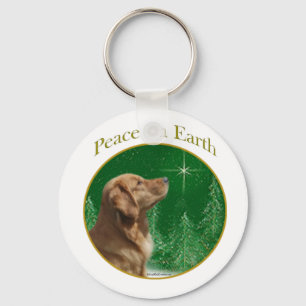 Chaveiro Paz de ouro Retriever