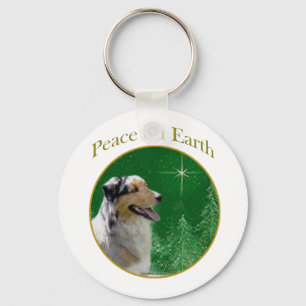 Chaveiro Paz de Pastor Australiano