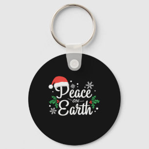 Chaveiro Paz De Xmas Na Terra