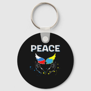Chaveiro Paz entre a Rússia e a Ucrânia 