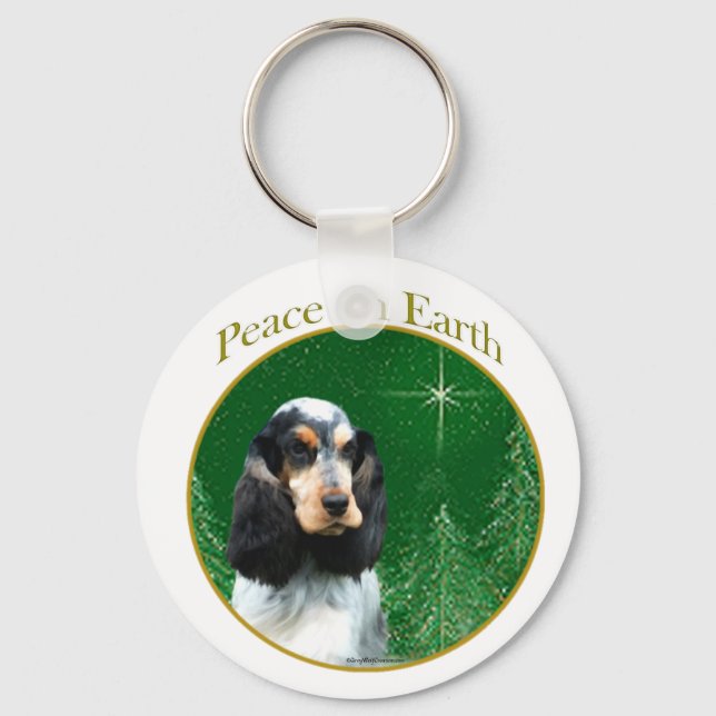 Chaveiro Paz Inglês Cocker Spaniel (Frente)