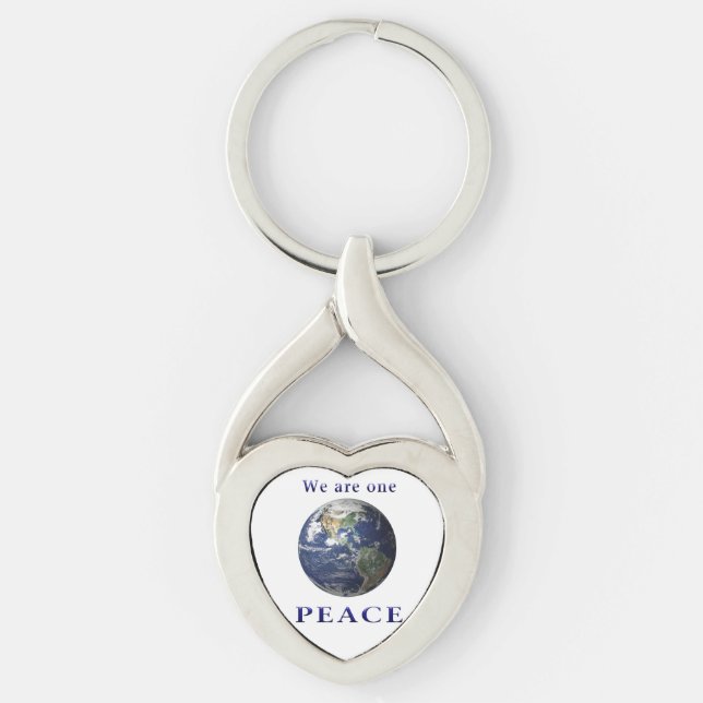 Chaveiro Paz na Terra (Frente)