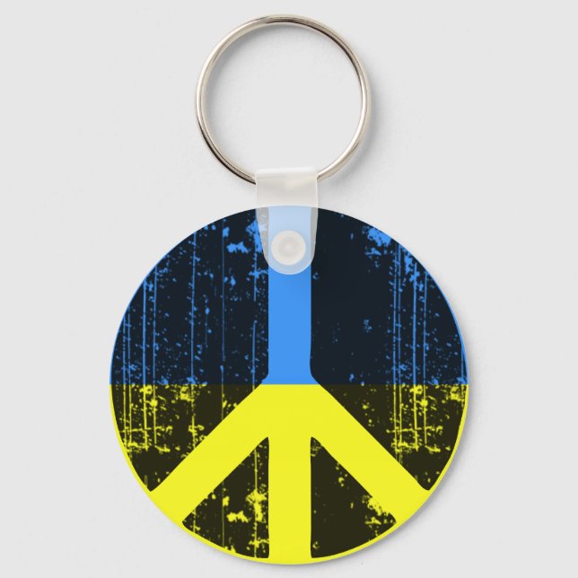 Chaveiro Paz Na Ucrânia (Frente)