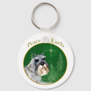 Chaveiro Paz Standard Schnauzer