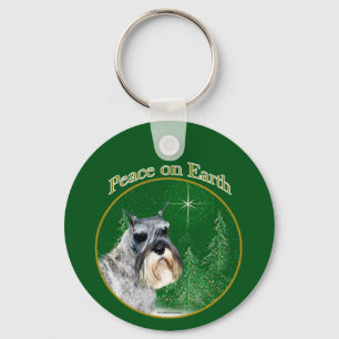 Chaveiro Paz Standard Schnauzer