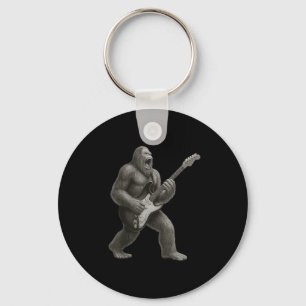 Chaveiro Pé Grande Jogando Violão Rock E Homens Presentes