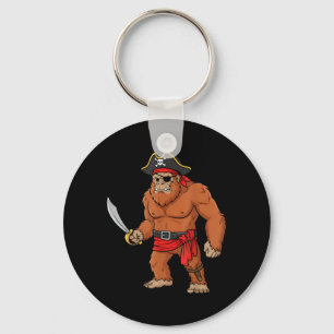 Chaveiro Pé Grande Pirata Menino Infantil Divertido Hallowe