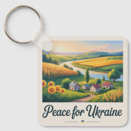 Chaveiro Peace for Ukraine. keychain