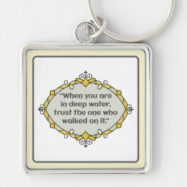 Chaveiro Peace in deep waters