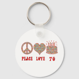 Chaveiro Peace Love 70