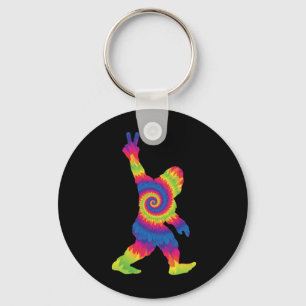 Chaveiro Peace Love Bigfoot - Bigfoot Lovers