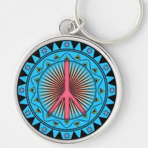 Chaveiro Peace ~ Sun