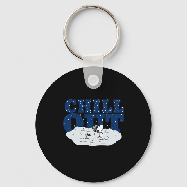Chaveiro Peanuts Chill Out  (Frente)