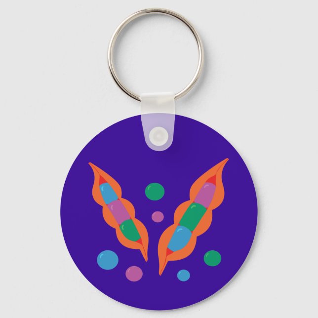 Chaveiro Peapods Fantásticos (Frente)