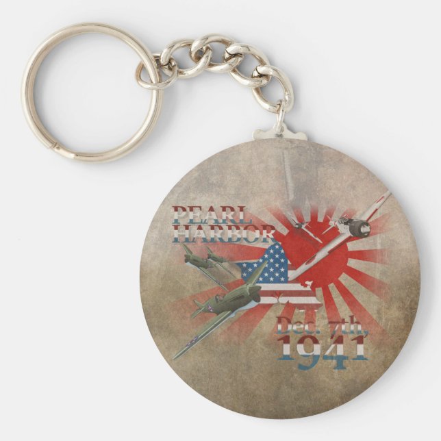 Chaveiro Pearl Habor 7 de dezembro de 1941 (Frente)