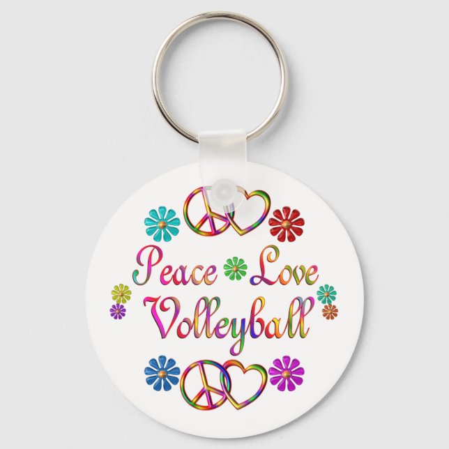 CHAVEIRO PEAVE LOVE VOLLEYBALL (Frente)