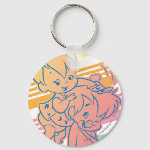 Chaveiro PEBBLES™ Bam Bam em crescimento