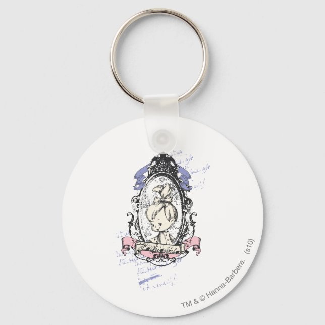 Chaveiro PEBBLES™ Bonito em Reflexão (Frente)