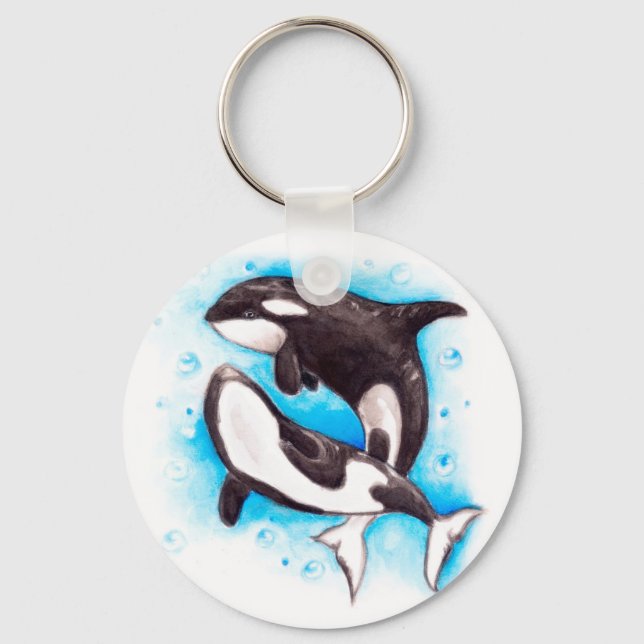 Chaveiro peça de orca (Frente)