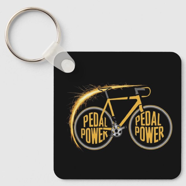 Chaveiro Pedal Power (Frente)
