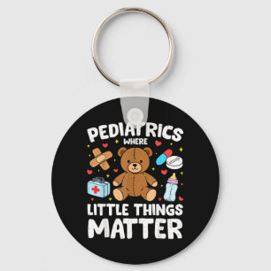 Chaveiro Pediatria Onde as Pequenas Coisas Pediatra Enferme