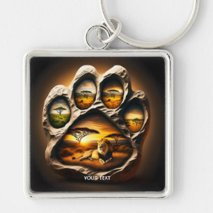 Chaveiro Pedra do Leão de Paw Fantasy