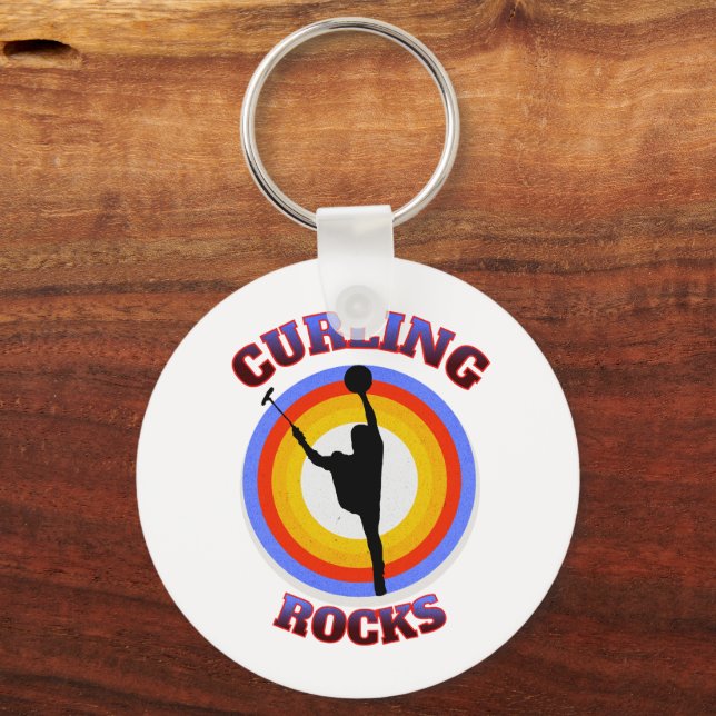 Chaveiro Pedras de Curling (Verso)