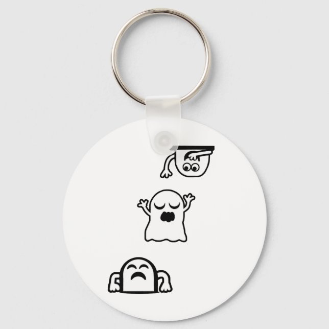 Chaveiro Peek-A-Boos (Frente)