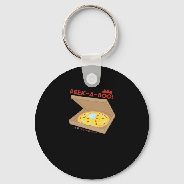 Chaveiro Peekabo Basic & Funny Design (Frente)