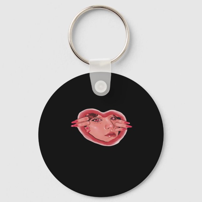 Chaveiro Peekaboo para o Halloween Design (Frente)