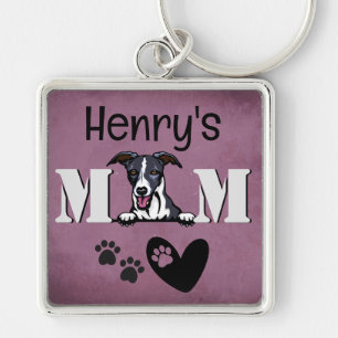 Chaveiro Peeking Personalizado de Whippet
