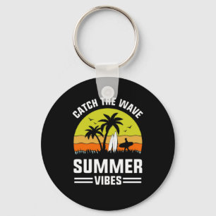 Chaveiro Pegue A Onda Vibrações De Verão-64193