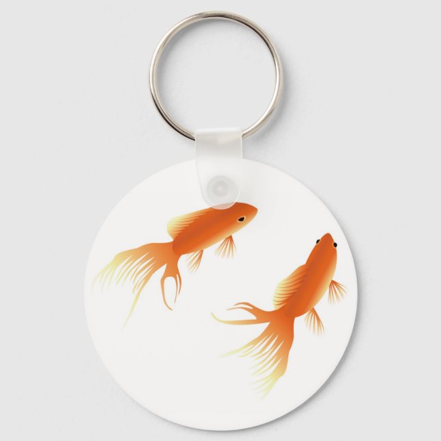 CHAVEIRO PEIXE DE OURO (Frente)