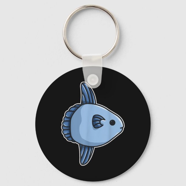 Chaveiro Peixe-lua Peixe-lua Mola Comum - Mola Mola Peixe (Frente)