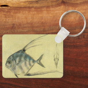 Chaveiro Peixe Pompano Africano, Travale-rabilhete Antigo
