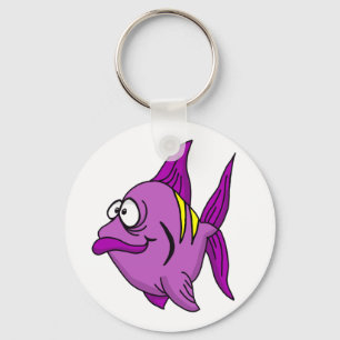 Chaveiro Peixe Roxo