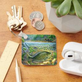 Chaveiro Peixes do rio Montanha