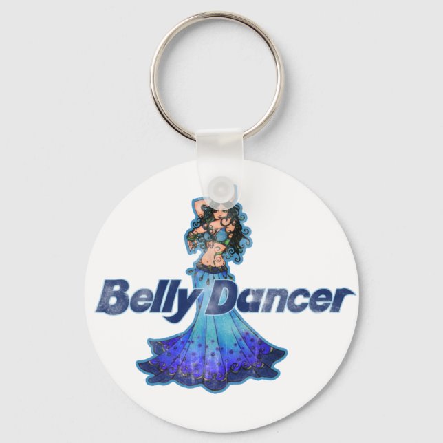 Chaveiro Peixes Vintage Belly Dancer (Frente)